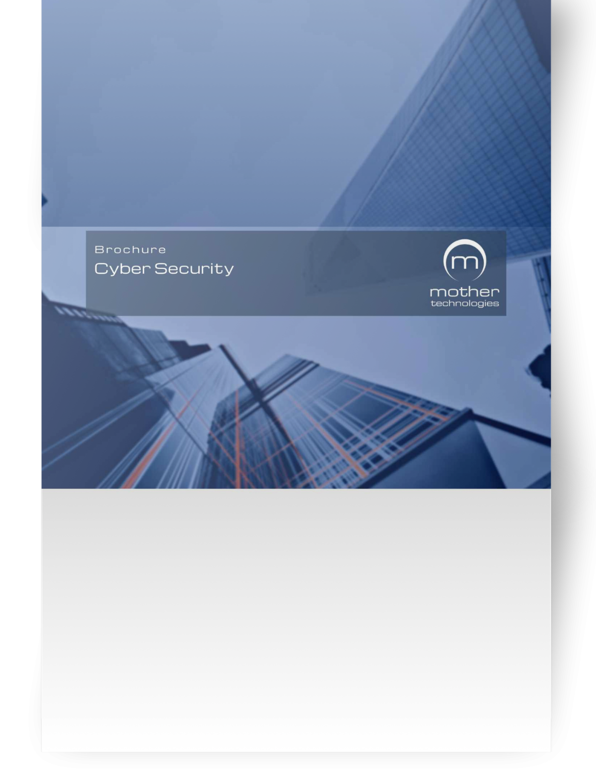 cyber security brochure cover